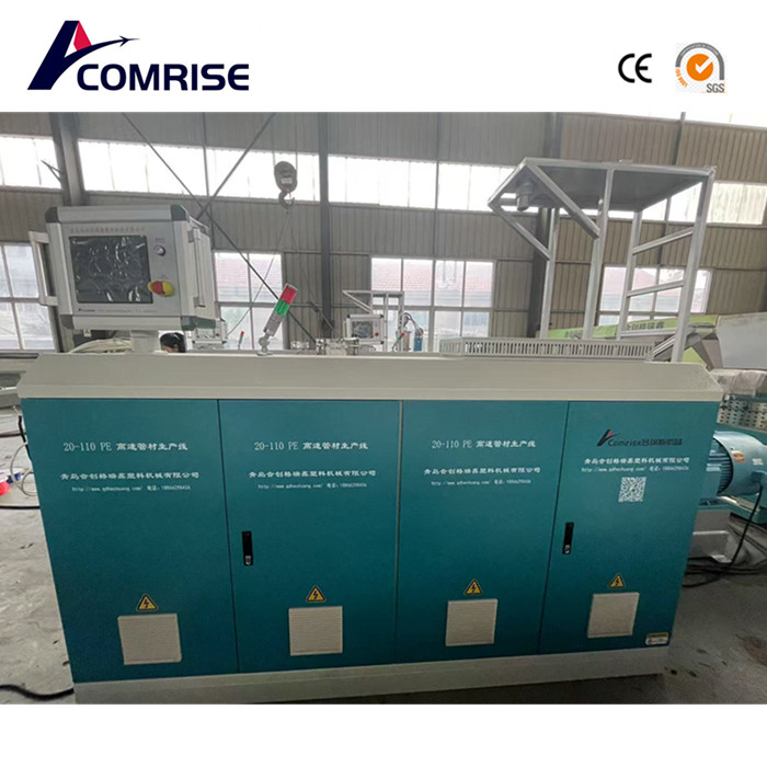 Rakitan Mesin Pipa HDPE 20-110mm selesai