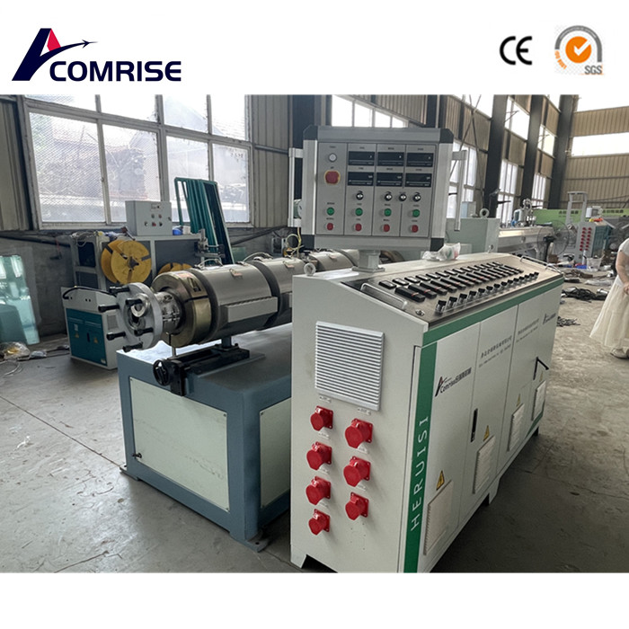 Jalur produksi pipa PVC 50-250mm saat ini sedang diproduksi